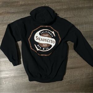Suavecito Black Hoodie for Men